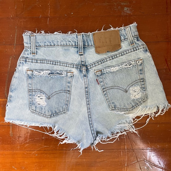 12th Tribe Thrasher Denim Shorts - XS (SOLD) - Picture 2 of 3